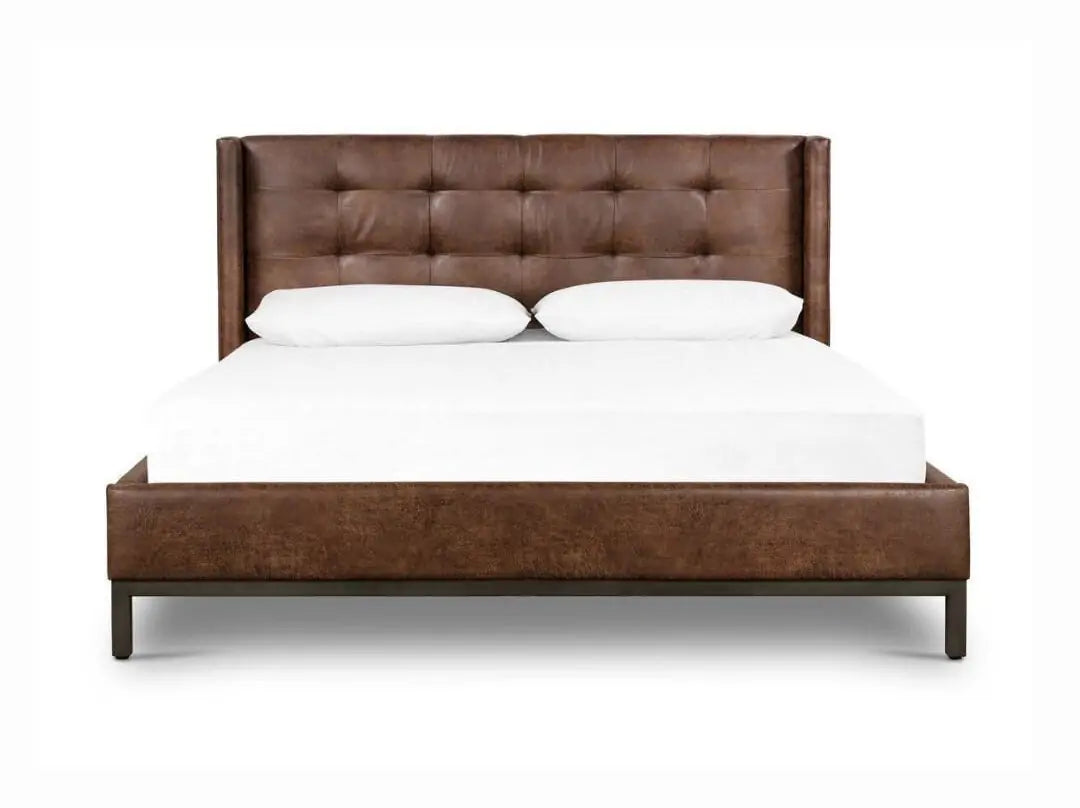 Bed With Wood Legs