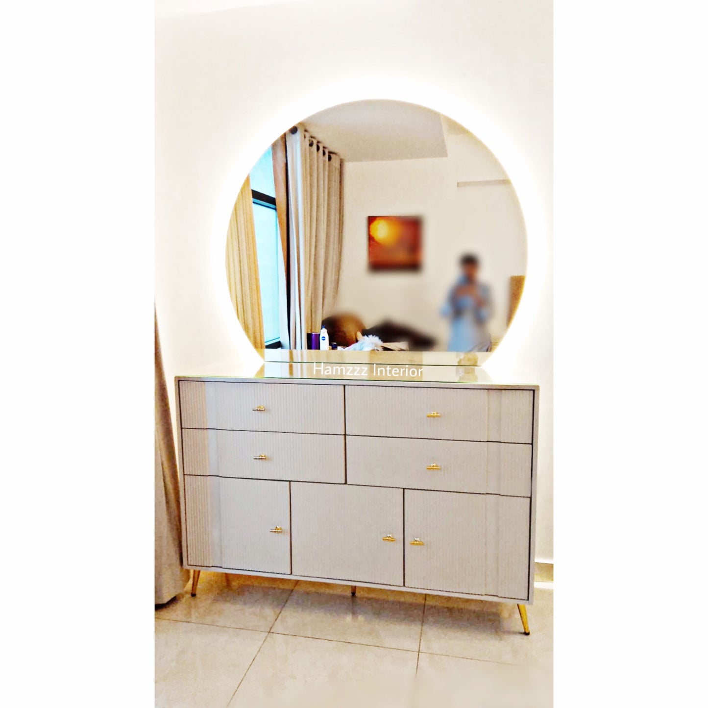 Dressing Table with Mirror