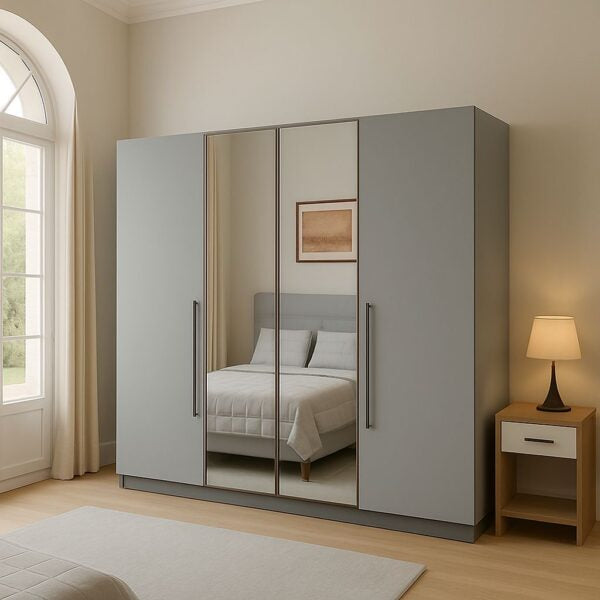 4-Door Wardrobe