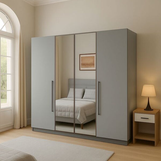 4-Door Wardrobe